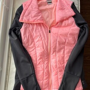 Women's Pink and Black Jacket